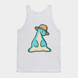 Cute long neck, Summer dino, dinosaur Tank Top